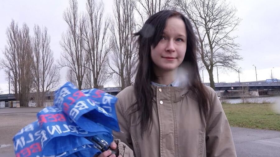 GERMAN SCOUT - TINY SHY GIRL PICKUP AND ROUGH FUCK ON STREET
