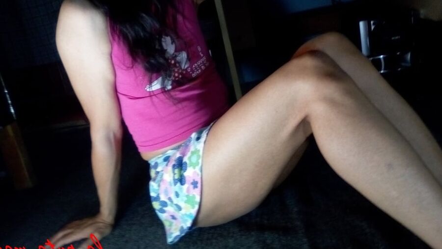 The fucking Maria. with flowered miniskirt.