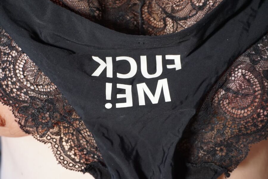 Sexy BBW Sold Fuck Me Panties Photoset