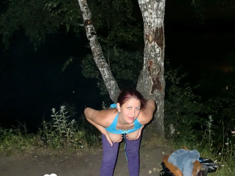 Midnight camping goes wild with my kinky girlfriend