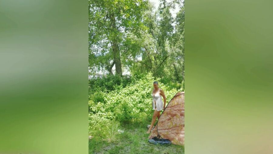 Lukerya in nature in white
