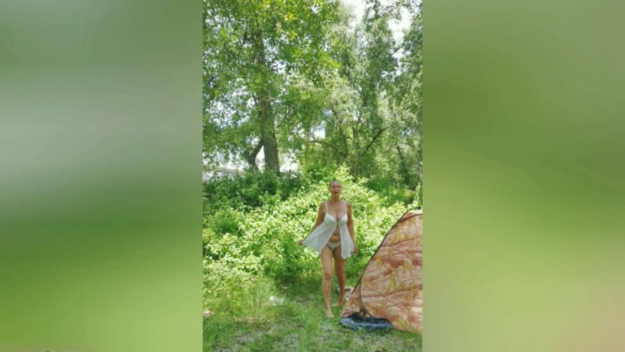 Lukerya in nature in white