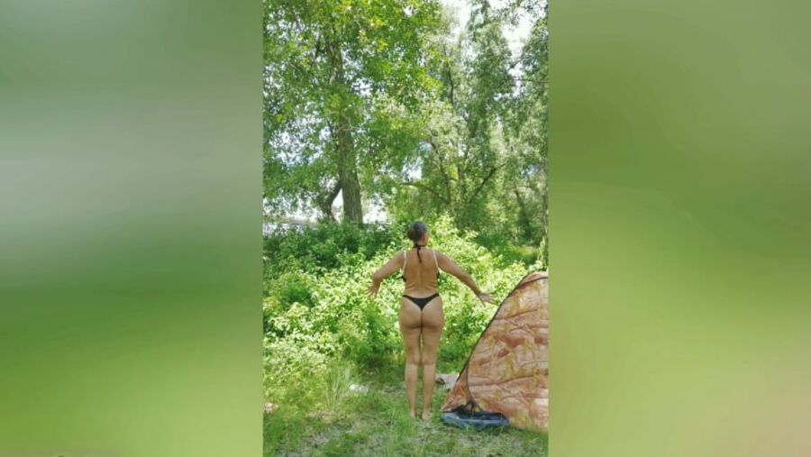Lukerya in nature in white