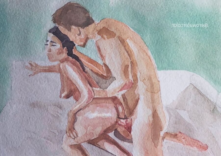 Watercolor pornography