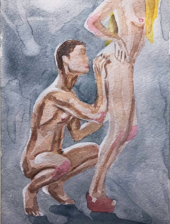 Watercolor pornography