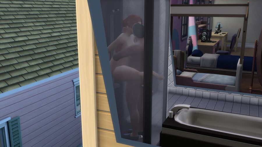 Sex in the bathroom