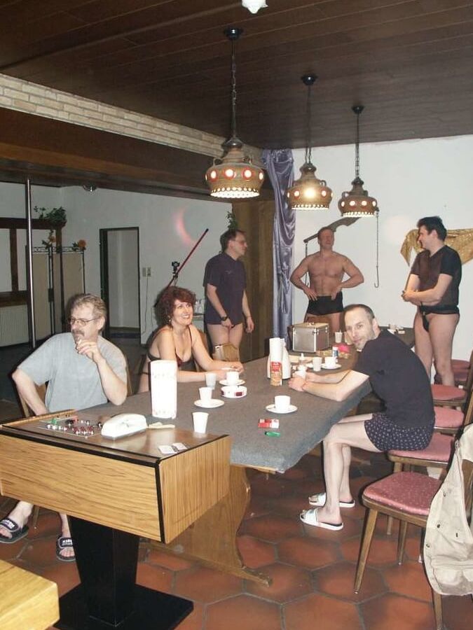 Gangbang with Maritta, Margarita & Uschi & 47 guys - part 1