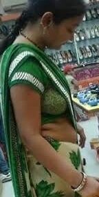 Hot aunties and side boobs