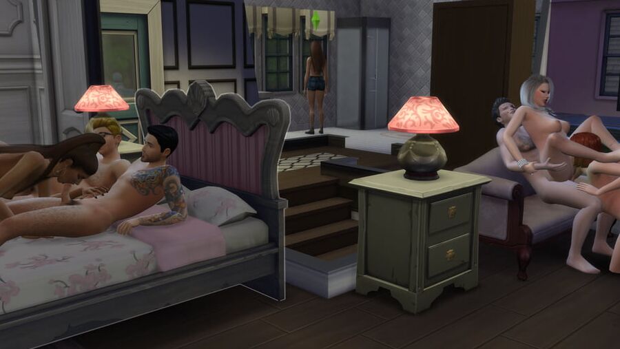 Sex orgy