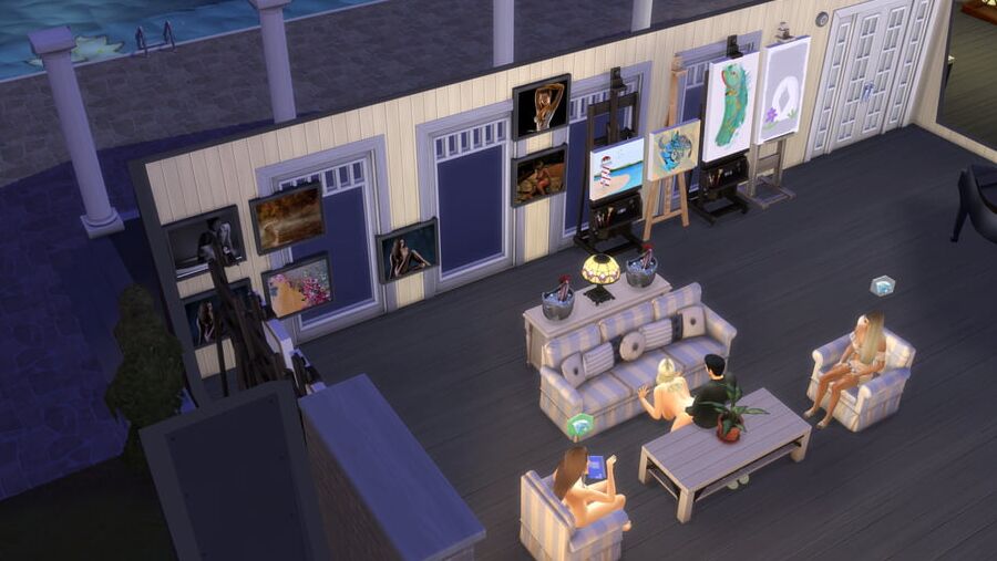 Sex orgy