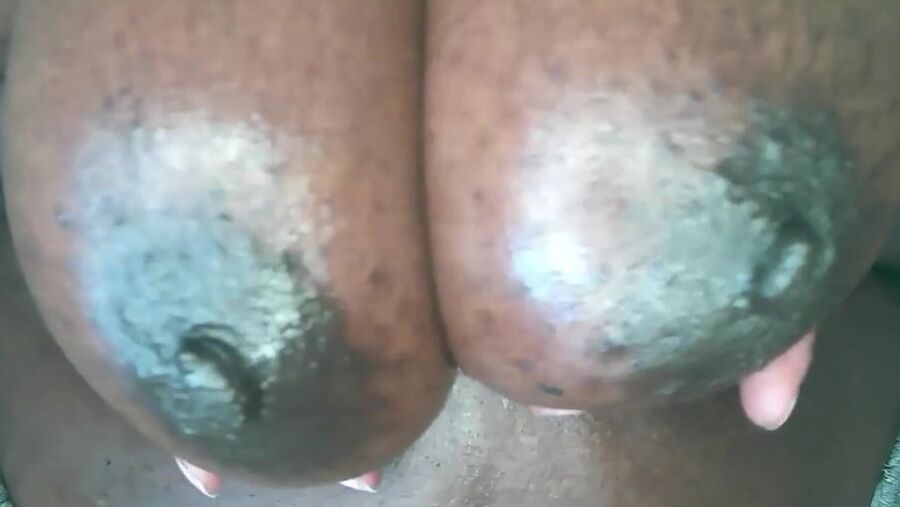 His Queen Suga Ebony Titties Big Milf Boobs