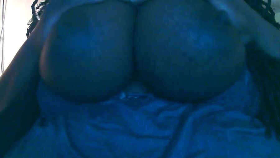 His Queen Suga Ebony Titties Big Milf Boobs