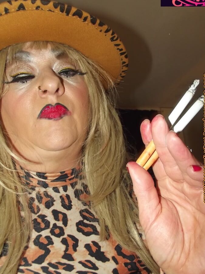 LEOPARED WHORE RETREATS TO THE BEDROOM