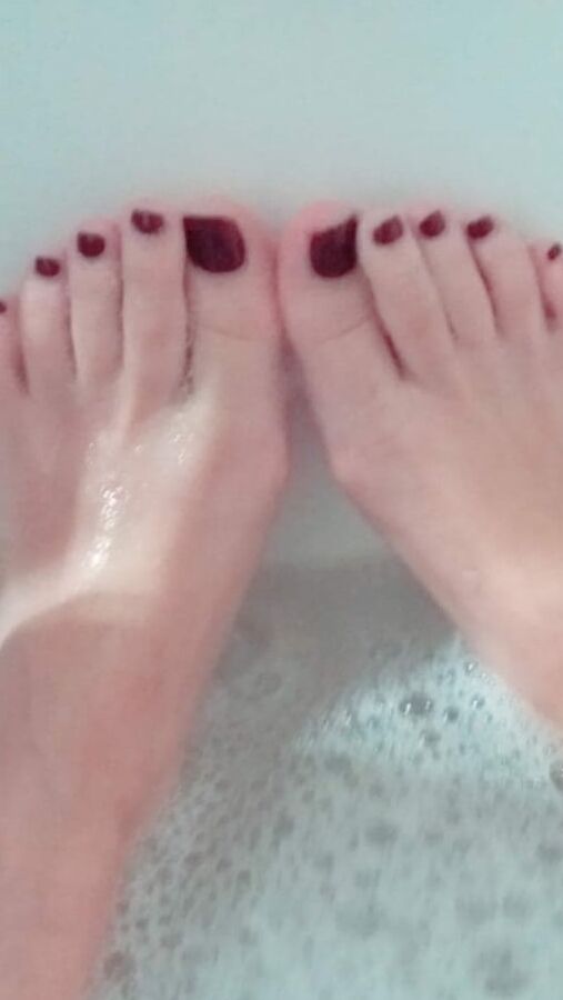 Sensuality.. Foot Fetish..