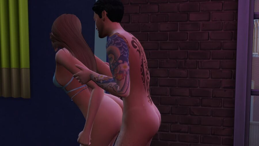 Sex in a beautiful ass