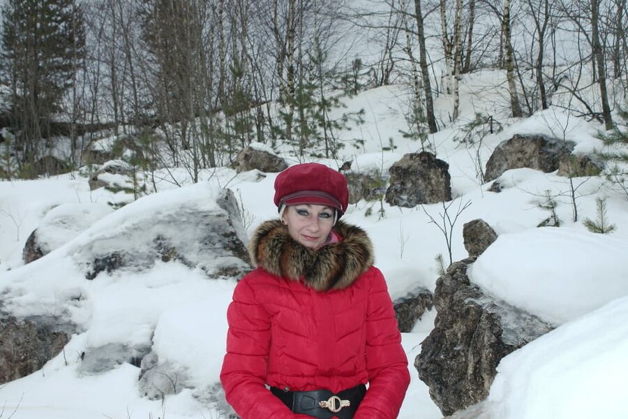 Naked on the Snow in Quarry