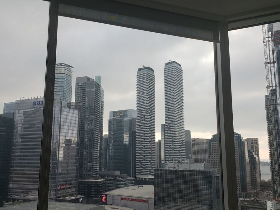 My sexy boots and Toronto work views