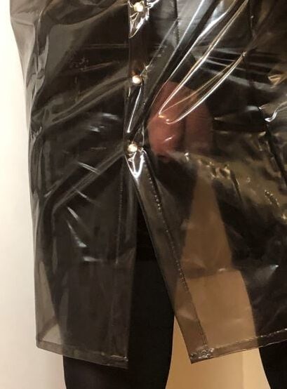 Heels, Latex and clear PVC