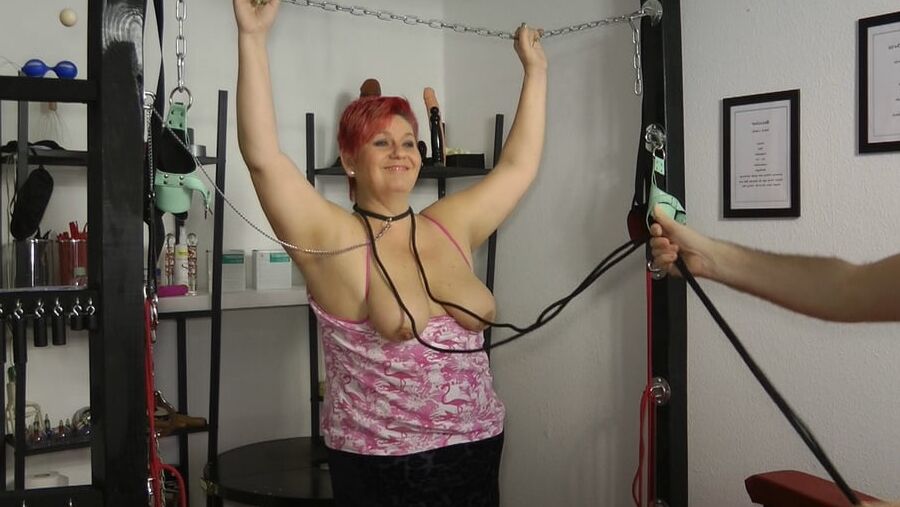 My tits - his toy