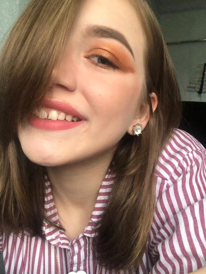 College student with glasses