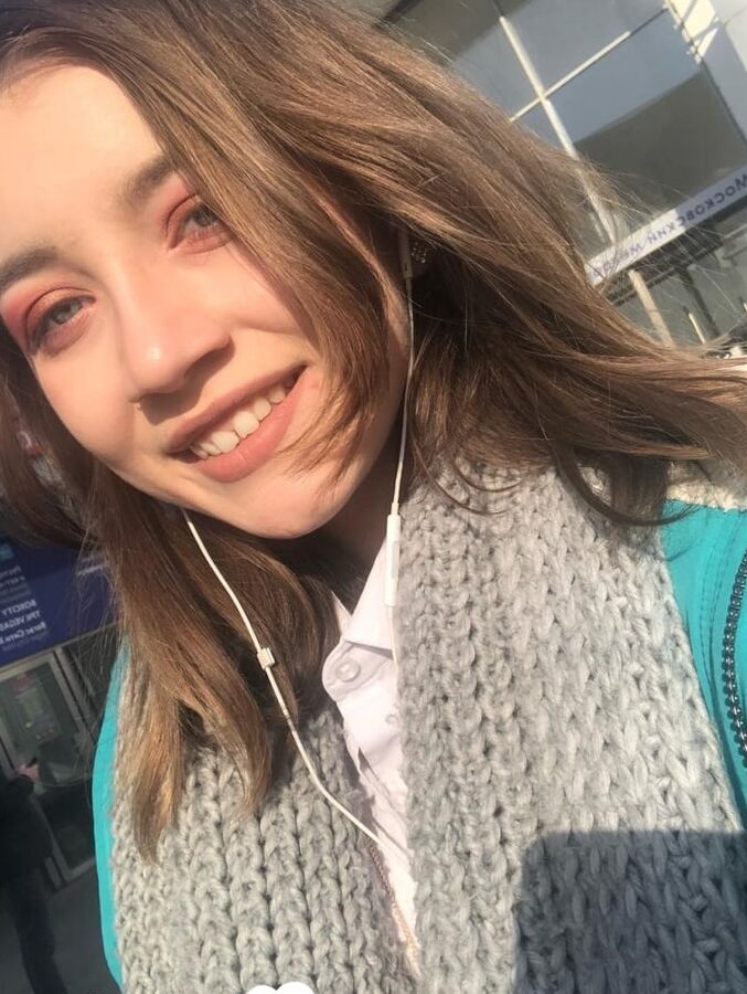 College student with glasses