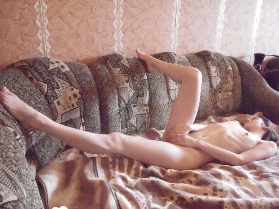 My girlfriend really loves to tease with legs