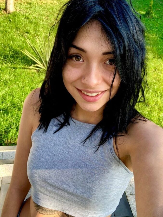 Sexy polish amateur outdoors