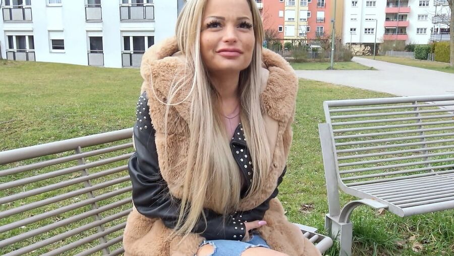 GERMAN SCOUT - TINY BIG TITS GIRL BB SHORTY FUCK FIRST DATE