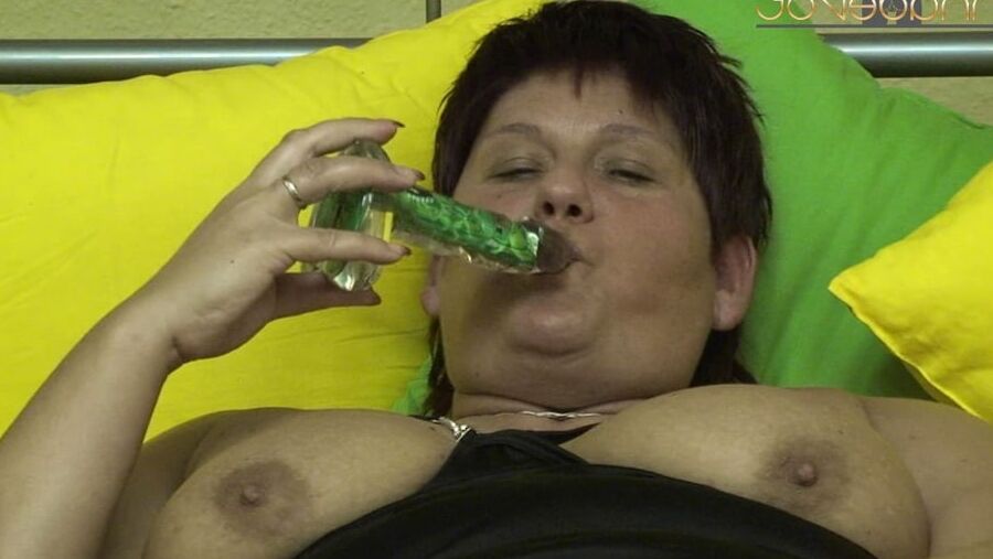 Dildo fucking with hot Nails