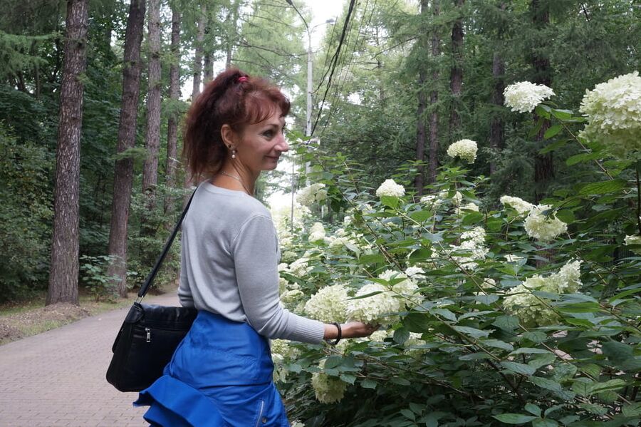In the park