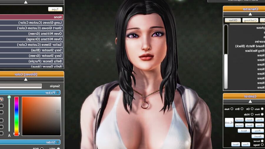 Japanese girls from games