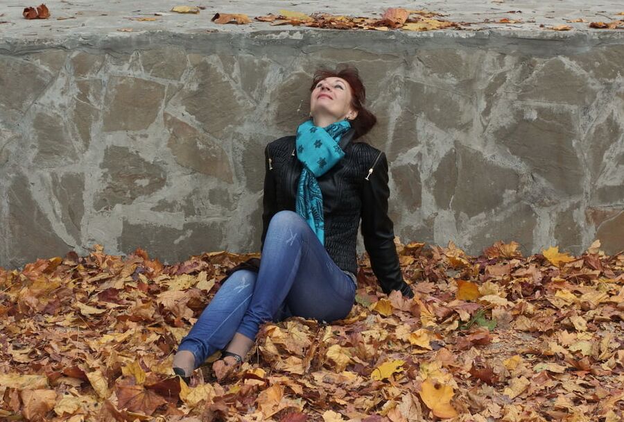 On falling leaves