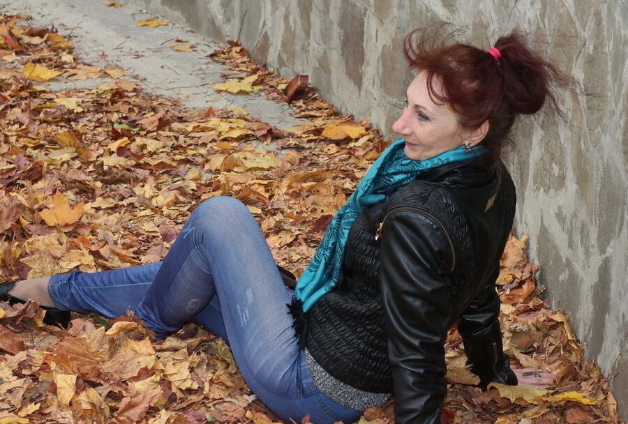 On falling leaves