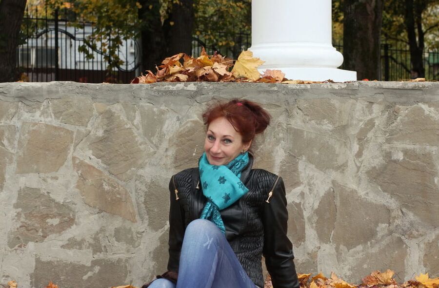 On falling leaves