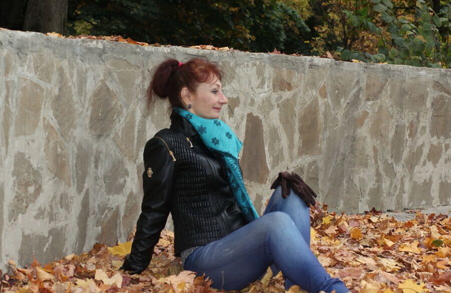 On falling leaves