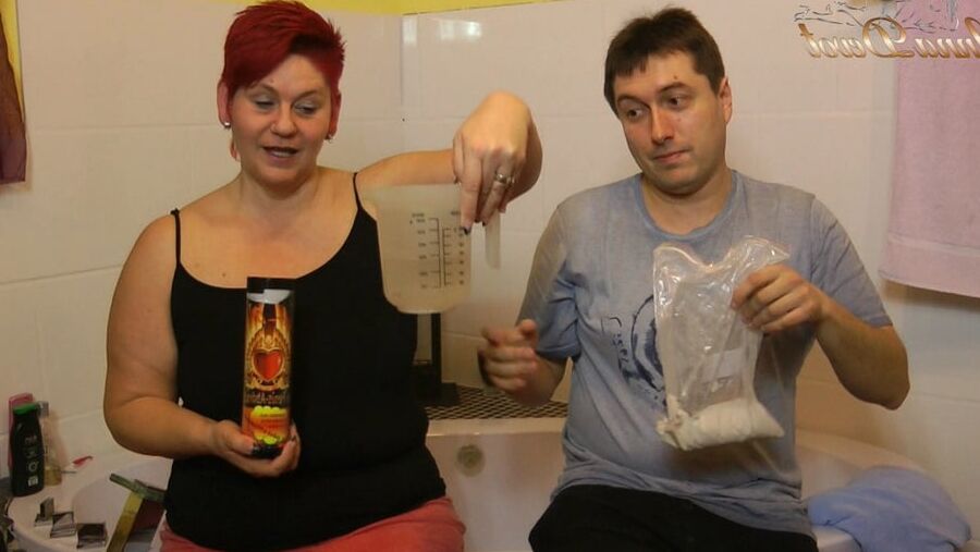 Homemade dildo  - Test 1