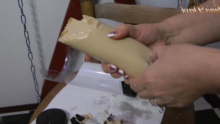 Homemade dildo  - Test 1