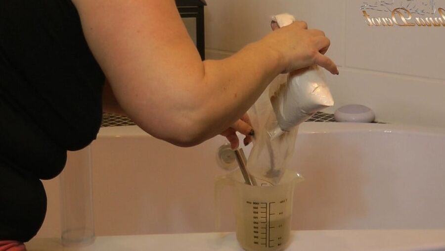 Homemade dildo  - Test 1