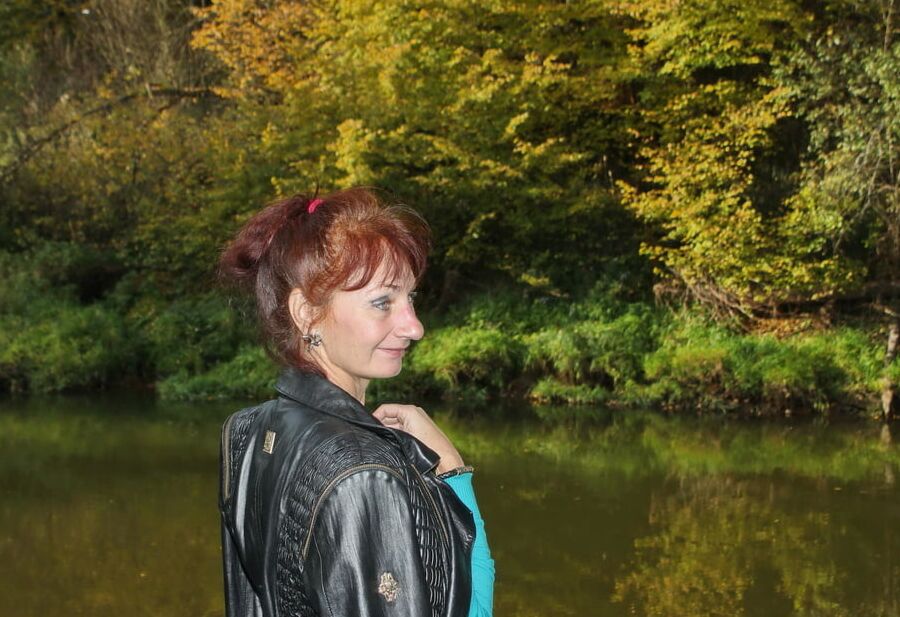 On the beach of Istra-river