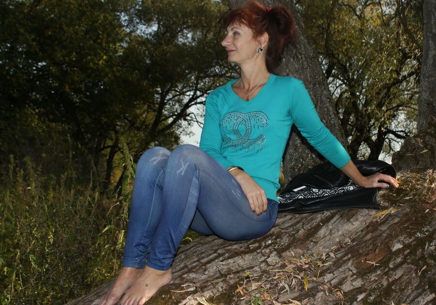 On the beach of Istra-river
