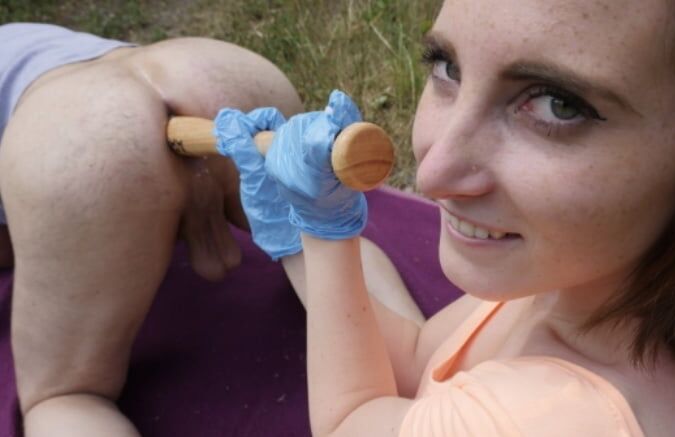 Anal destruction Lou Nesbit. Lia Louise