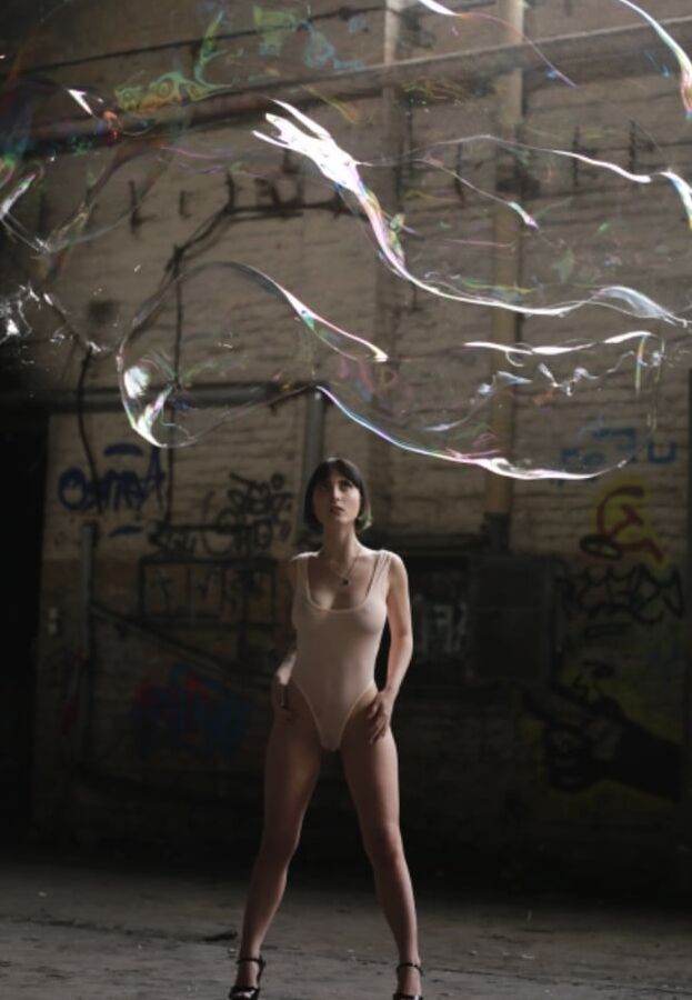 Bodysuit Fetish Lou Nesbit. Lia Louise