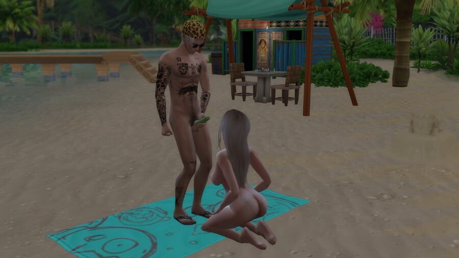 Sexy Men (The Sims 4: The Witcher, Bieber, Terminator)