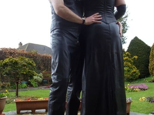 Leather Master with my slave whores
