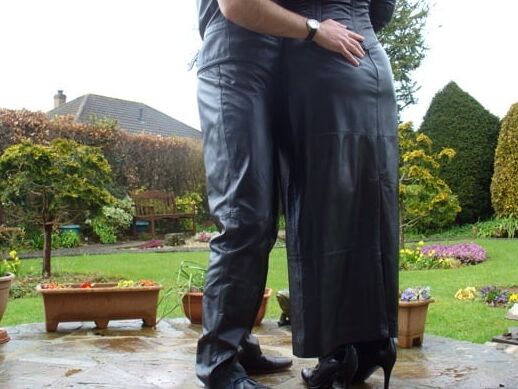 Leather Master with my slave whores