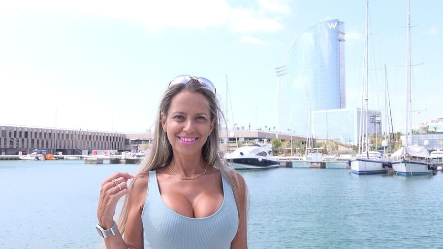 GERMAN SCOUT - FIT BIG TITS MILF HELENA REAL PICKUP AND FUCK