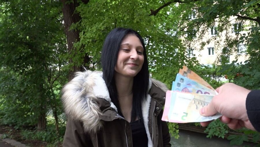 GERMAN SCOUT - CUTE GIRL TRICKED TO ANAL DEFLORATION SEX AT