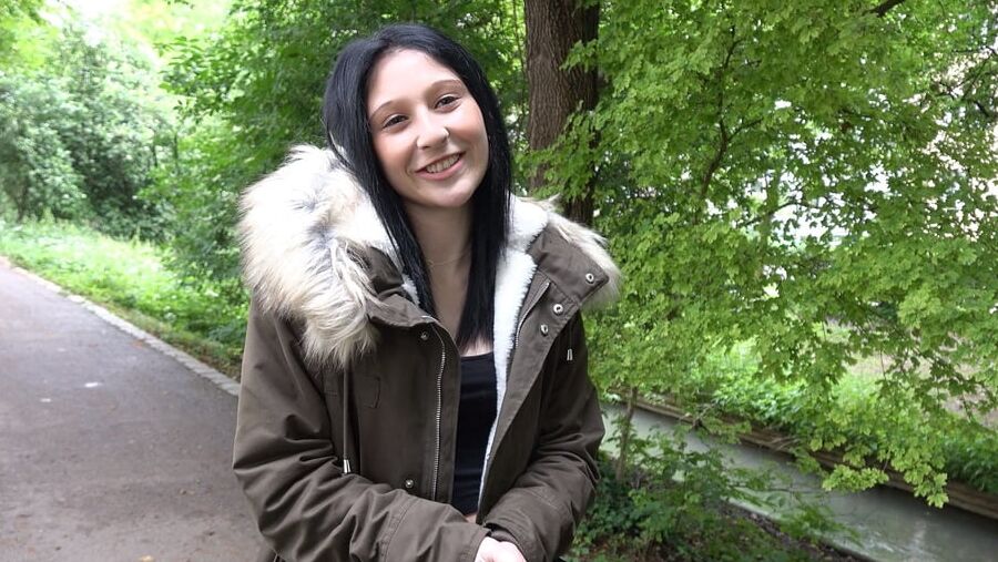 GERMAN SCOUT - CUTE GIRL TRICKED TO ANAL DEFLORATION SEX AT