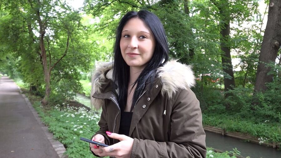 GERMAN SCOUT - CUTE GIRL TRICKED TO ANAL DEFLORATION SEX AT