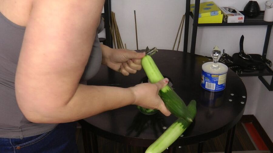 The cucumber double fucking